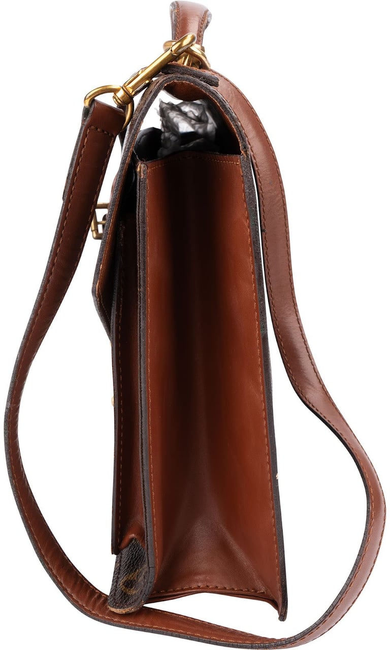 Louis Vuitton Monogram Canvas Monceau Handbag Bruin
