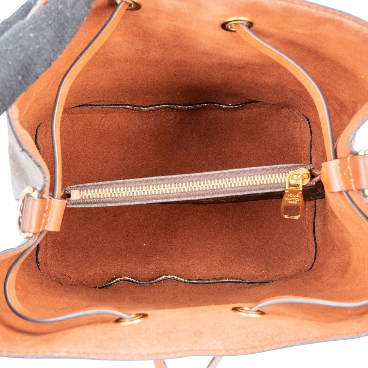 Louis Vuitton Monogram Canvas NéoNoé Petit Crossbody Shoulder Bag Bruin