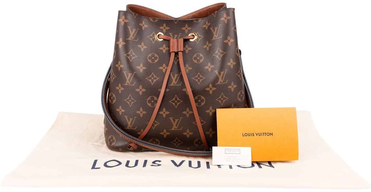 Louis Vuitton Monogram Canvas NéoNoé Petit Crossbody Shoulder Bag Bruin