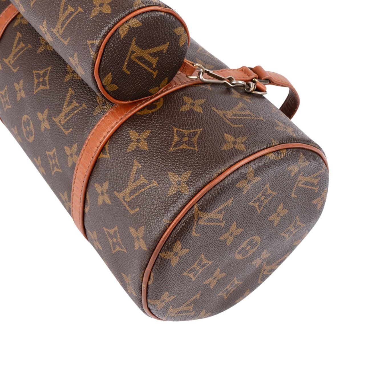 Louis Vuitton Monogram Canvas Papillon Set Handbag Bruin