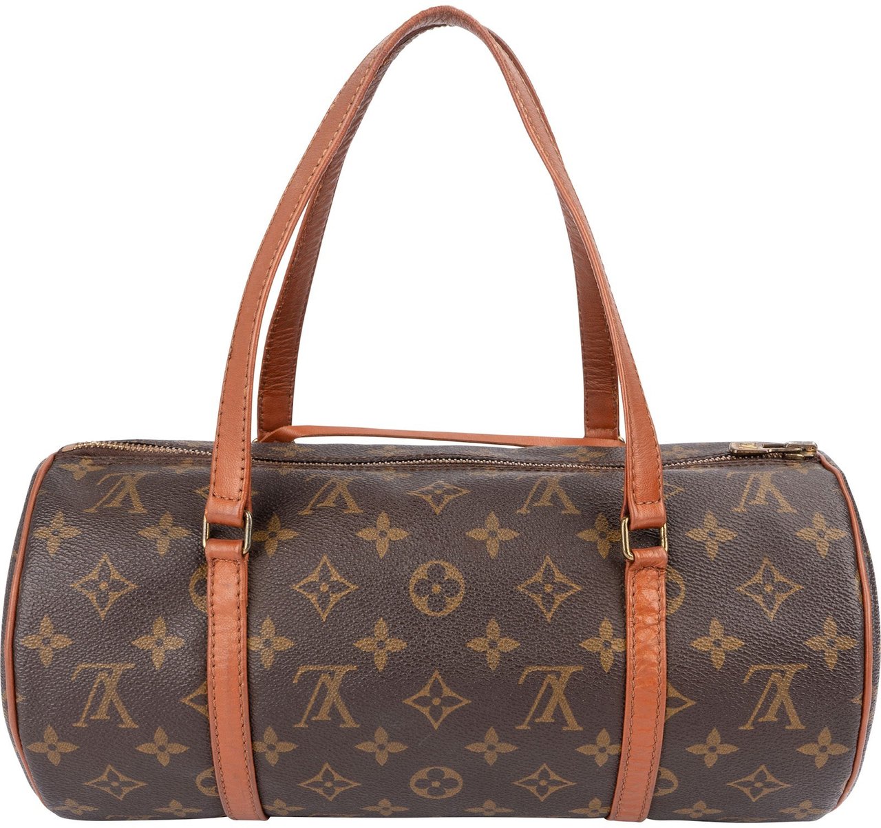 Louis Vuitton Monogram Canvas Papillon Set Handbag Bruin