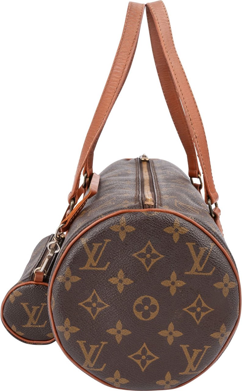 Louis Vuitton Monogram Canvas Papillon Set Handbag Bruin