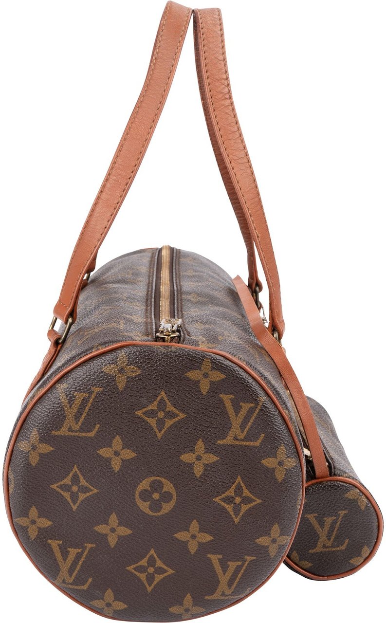 Louis Vuitton Monogram Canvas Papillon Set Handbag Bruin
