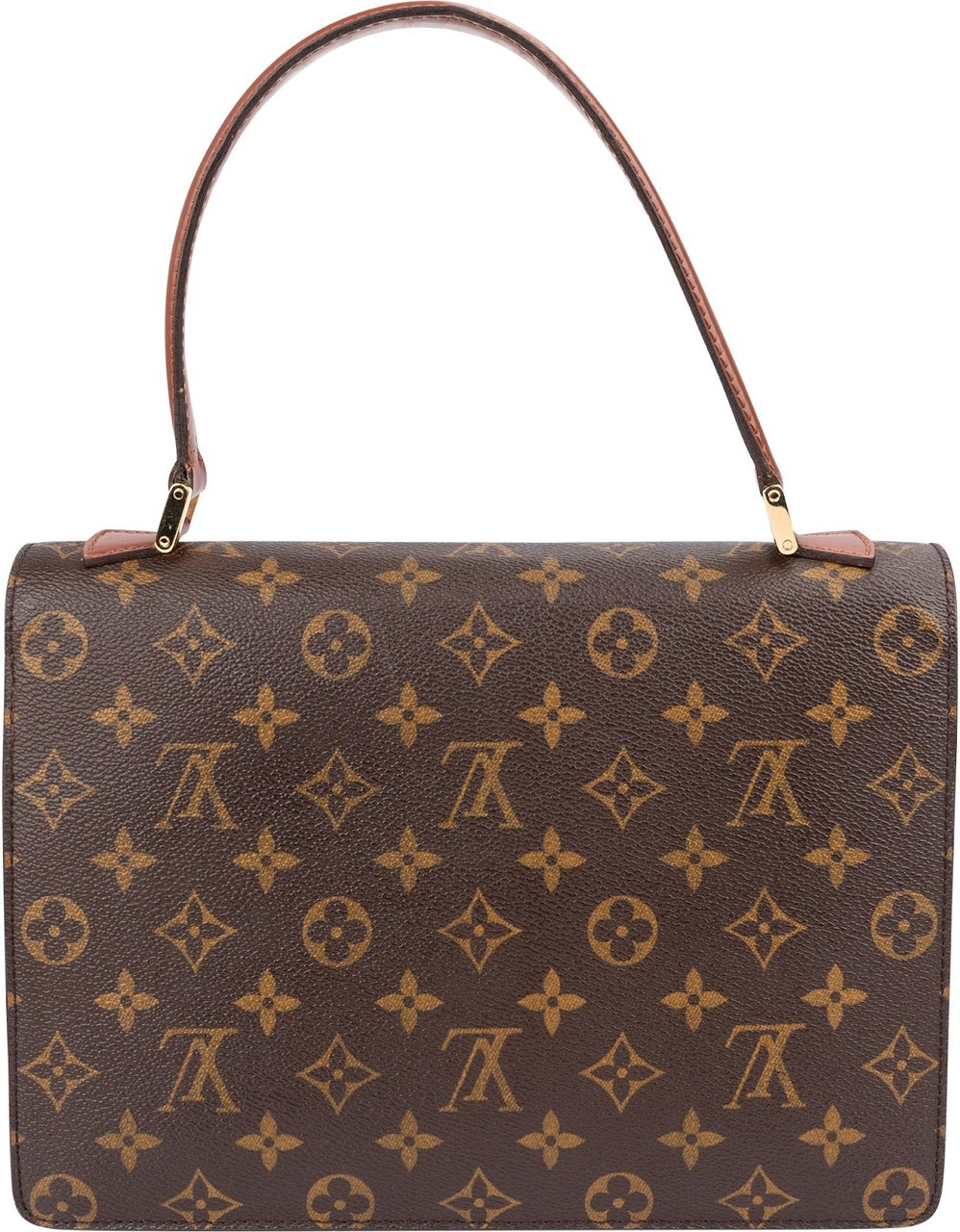 Louis Vuitton Monogram Canvas Concorde Handbag Bruin