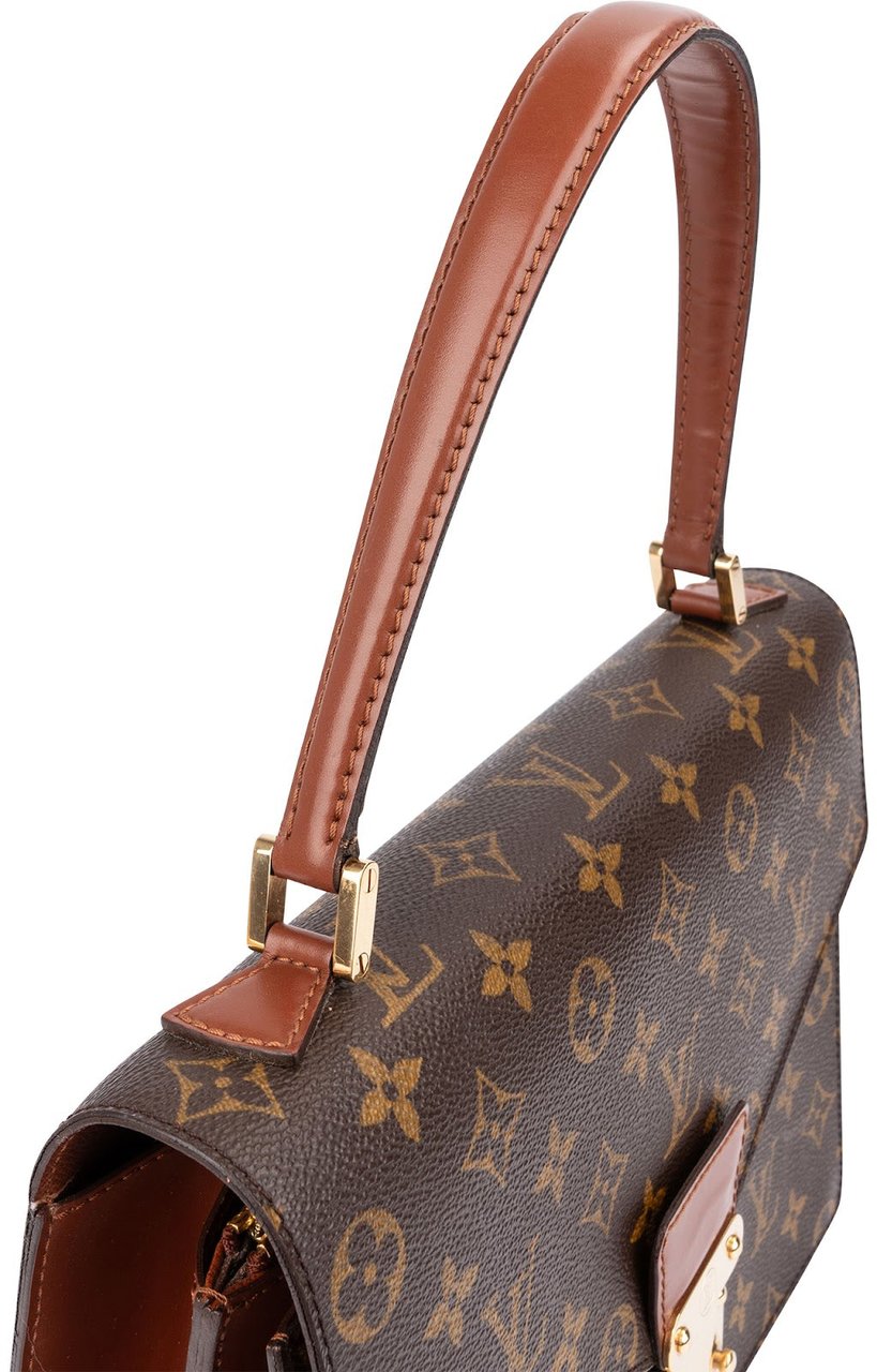 Louis Vuitton Monogram Canvas Concorde Handbag Bruin