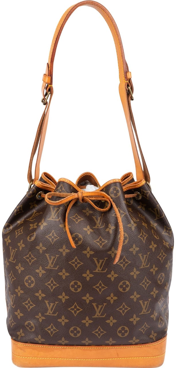 Louis Vuitton Monogram Canvas Sac Noé Grande Shoulder Bag Bruin