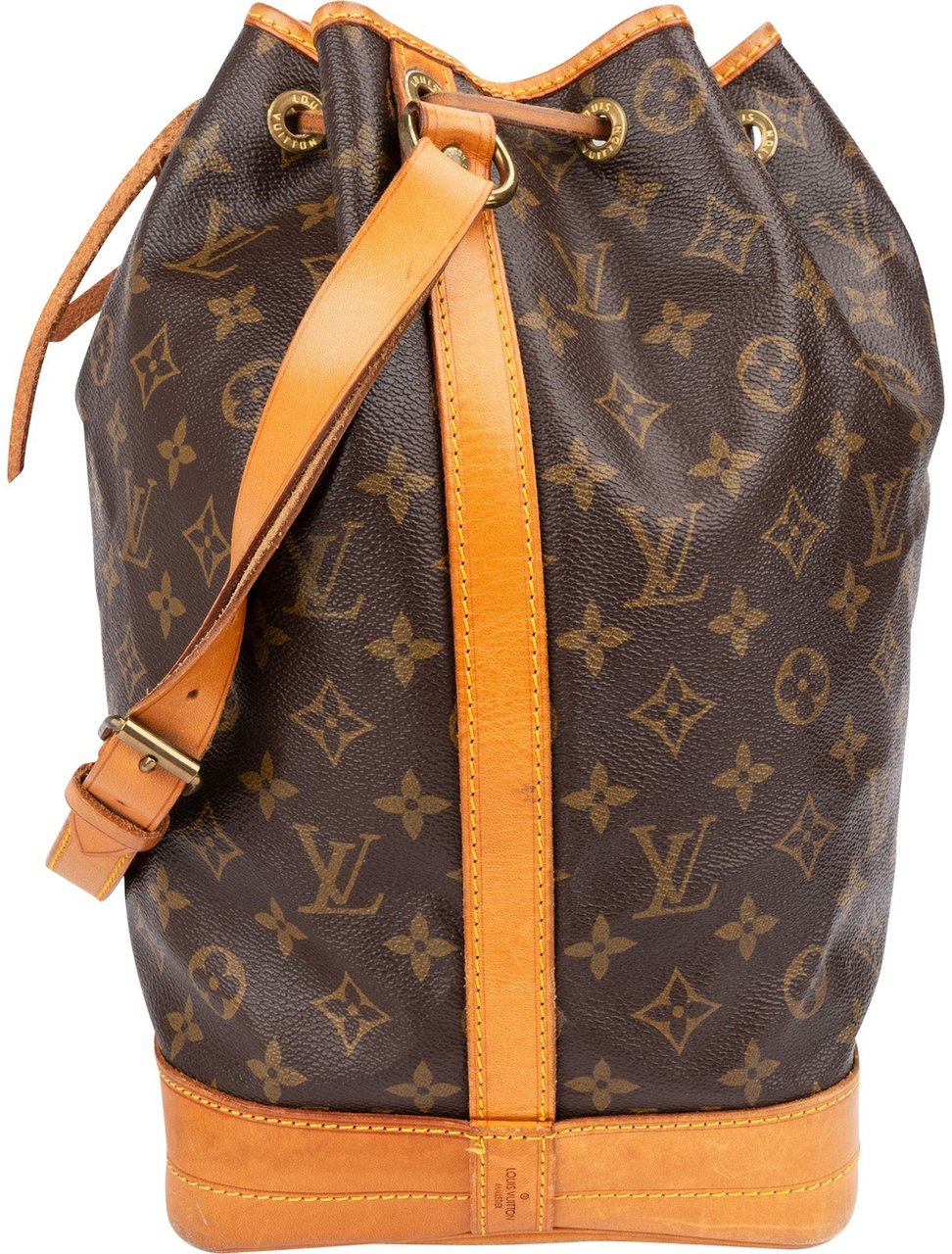 Louis Vuitton Monogram Canvas Sac Noé Grande Shoulder Bag Bruin