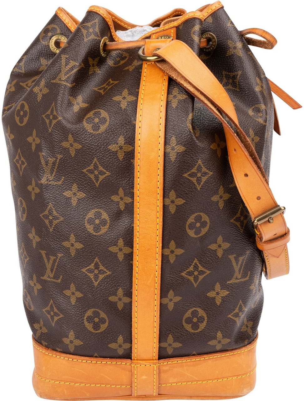 Louis Vuitton Monogram Canvas Sac Noé Grande Shoulder Bag Bruin