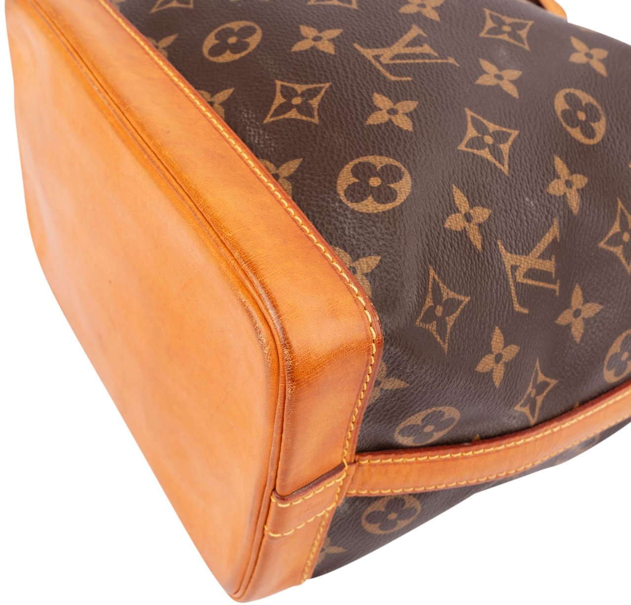 Louis Vuitton Monogram Canvas Sac Noé BB Crossbody Bag Bruin