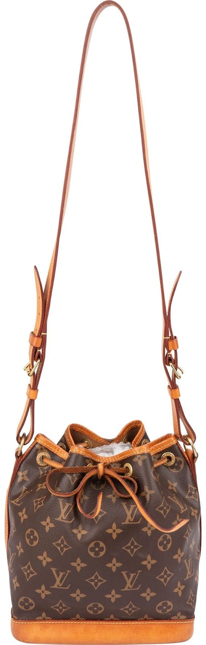 Louis Vuitton Monogram Canvas Sac Noé BB Crossbody Bag Bruin