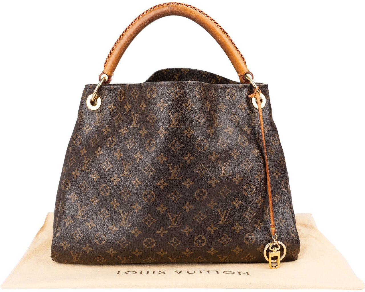 Louis Vuitton Monogram Canvas Artsy MM Shoulder Bag Bruin