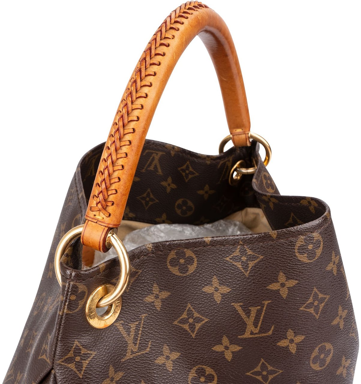 Louis Vuitton Monogram Canvas Artsy MM Shoulder Bag Bruin
