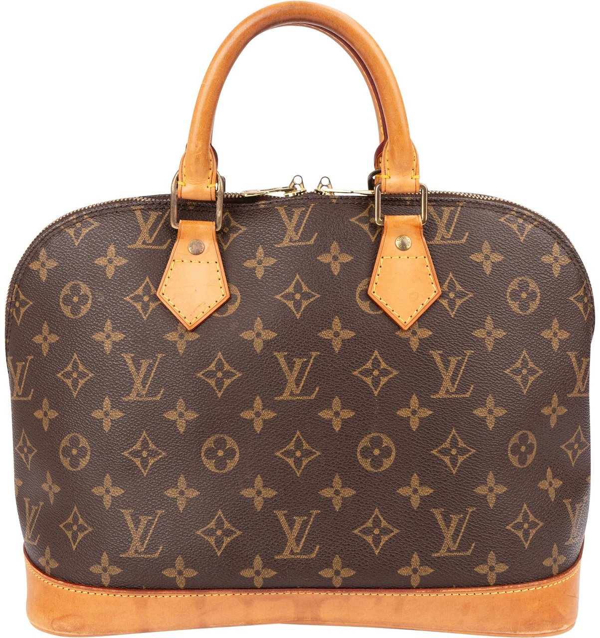 Louis Vuitton Monogram Canvas Alma PM Handbag Bruin