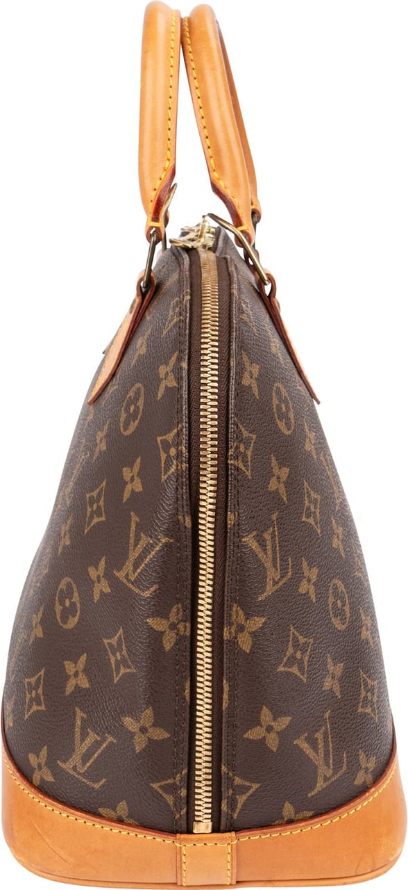 Louis Vuitton Monogram Canvas Alma PM Handbag Bruin