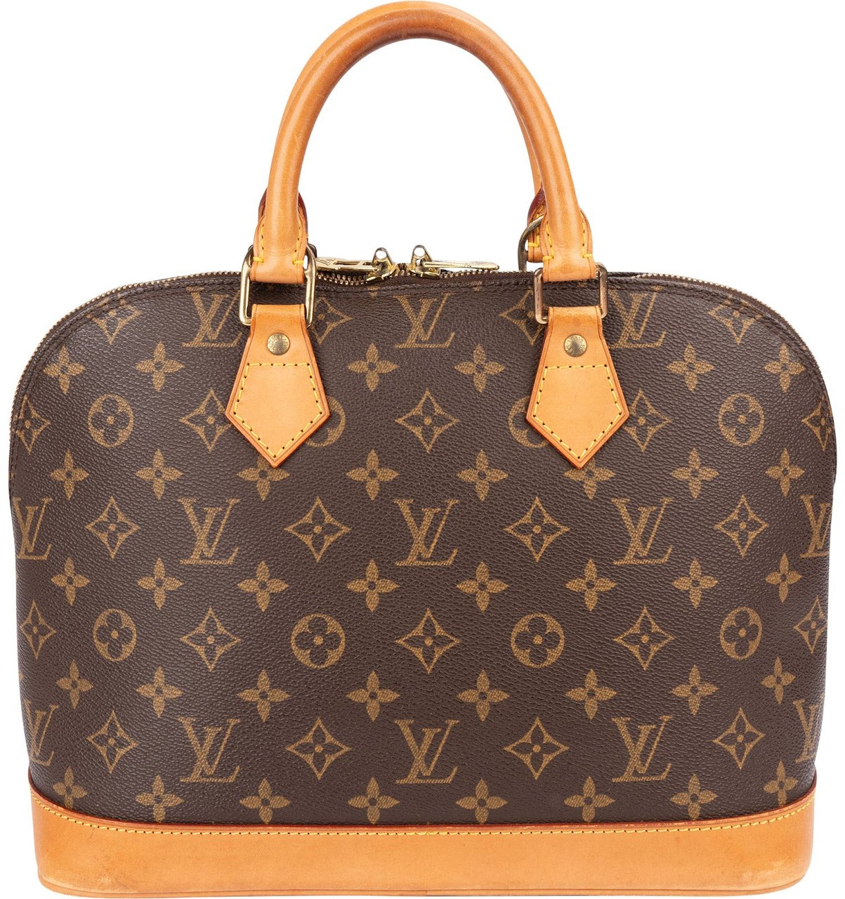 Louis Vuitton Monogram Canvas Alma PM Handbag Bruin