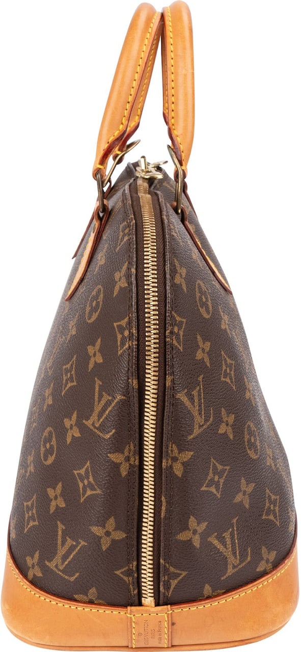 Louis Vuitton Monogram Canvas Alma PM Handbag Bruin