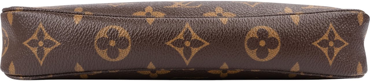 Louis Vuitton Monogram Canvas Pochette Accessoires Handbag Bruin
