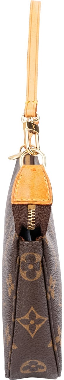 Louis Vuitton Monogram Canvas Pochette Accessoires Handbag Bruin