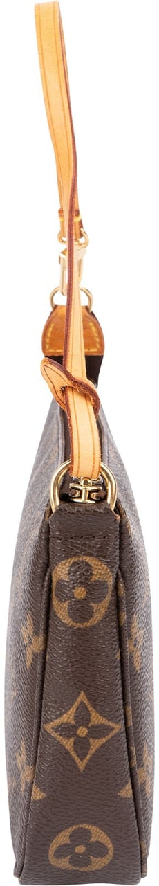 Louis Vuitton Monogram Canvas Pochette Accessoires Handbag Bruin