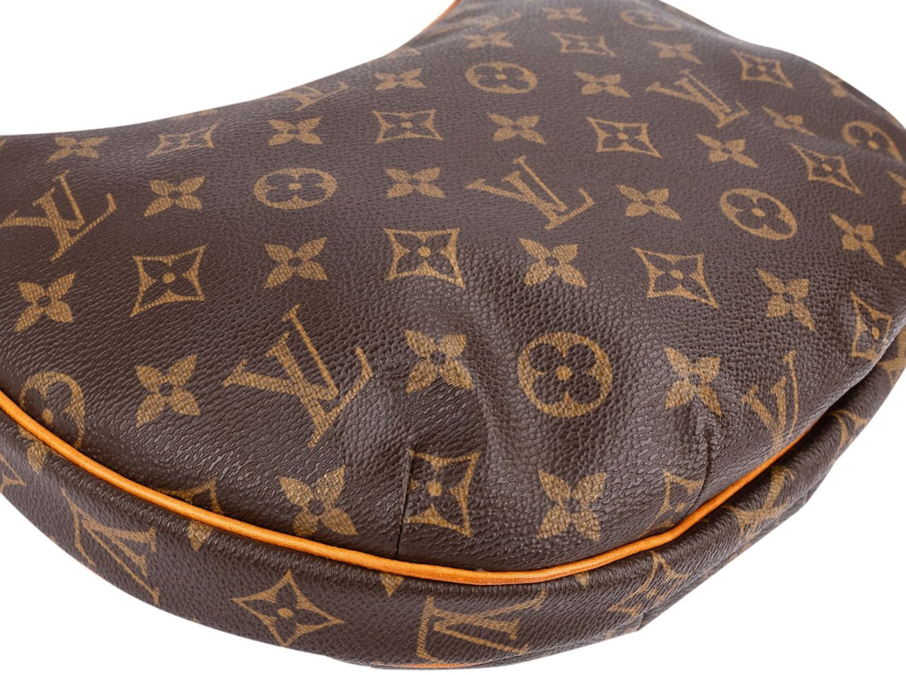 Louis Vuitton Monogram Canvas Croissant MM Shoulder Bag Bruin