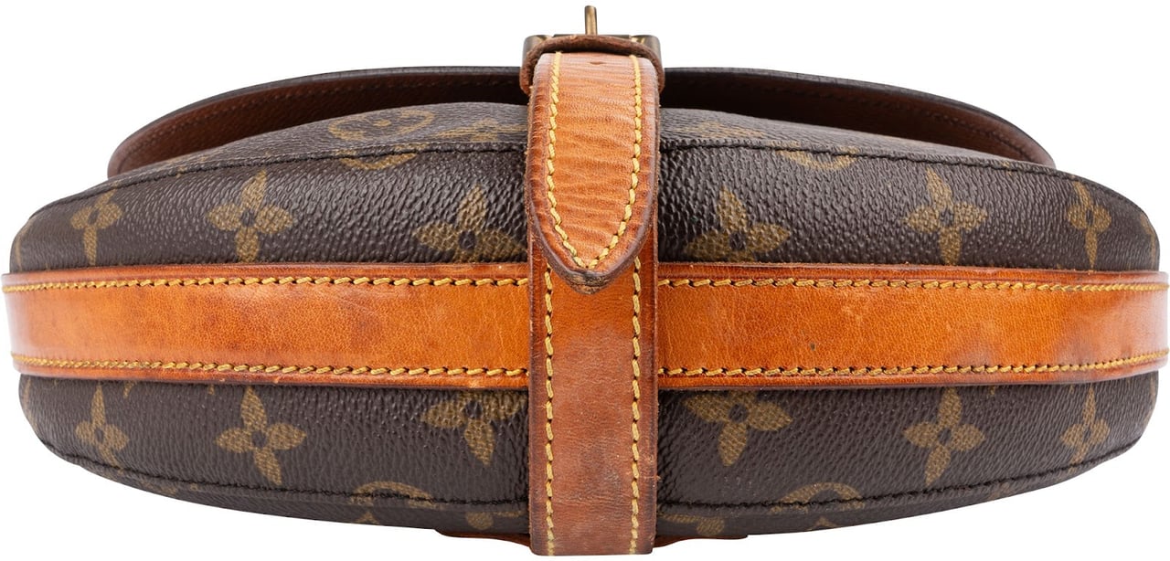 Louis Vuitton Monogram Canvas Chantilly GM Crossbody Bag Bruin