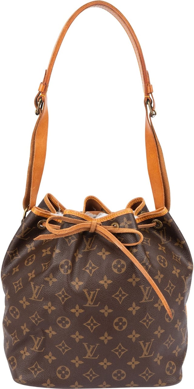 Louis Vuitton Monogram Canvas Sac Noé Petit Shoulder Bag Bruin