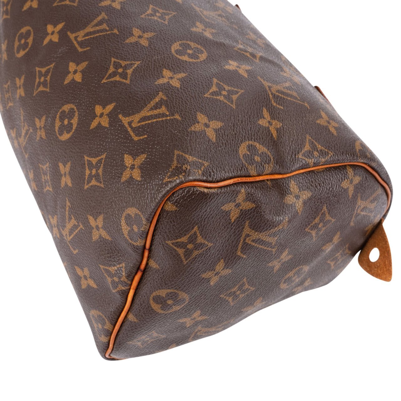 Louis Vuitton Monogram Canvas Speedy 25 Handbag Bruin