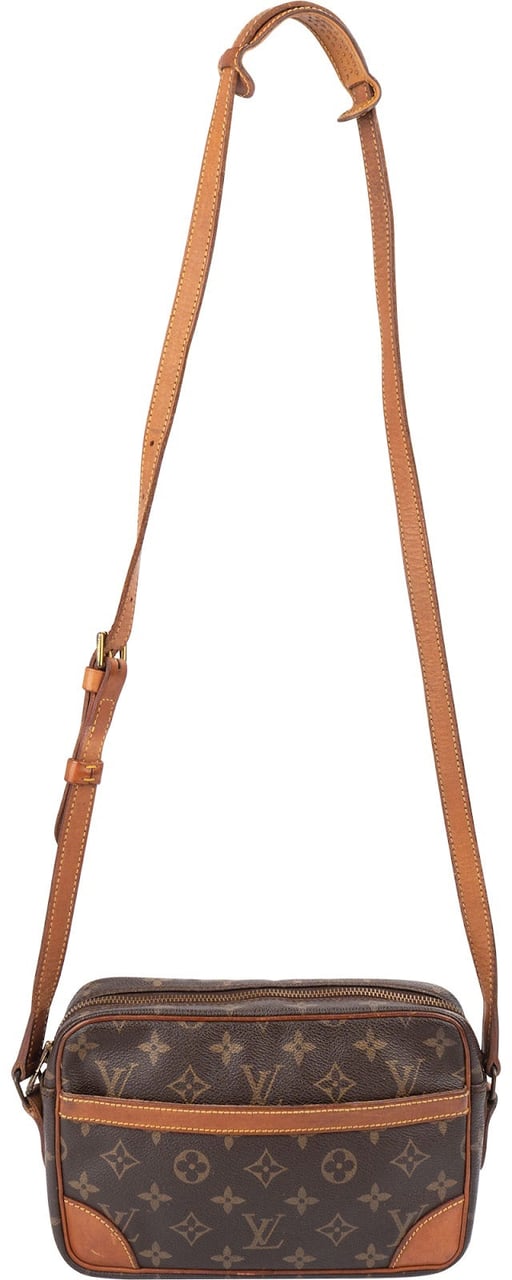 Louis Vuitton Monogram Canvas Trocadero 23 Crossbody Bag Bruin
