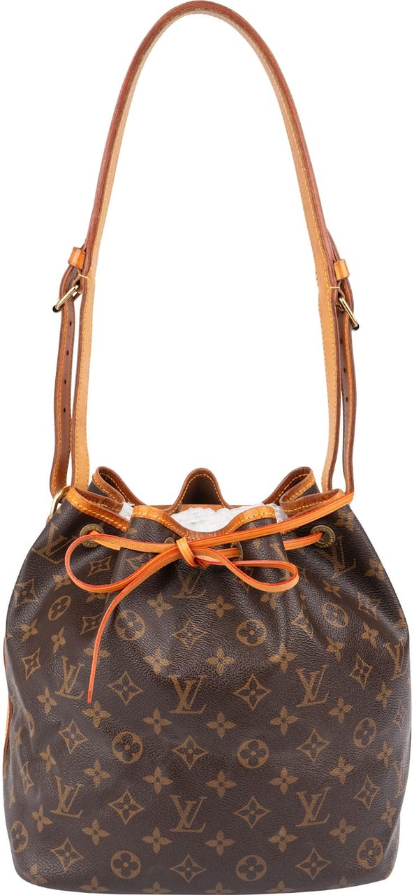 Louis Vuitton Monogram Canvas Sac Noé Petit Shoulder Bag Bruin