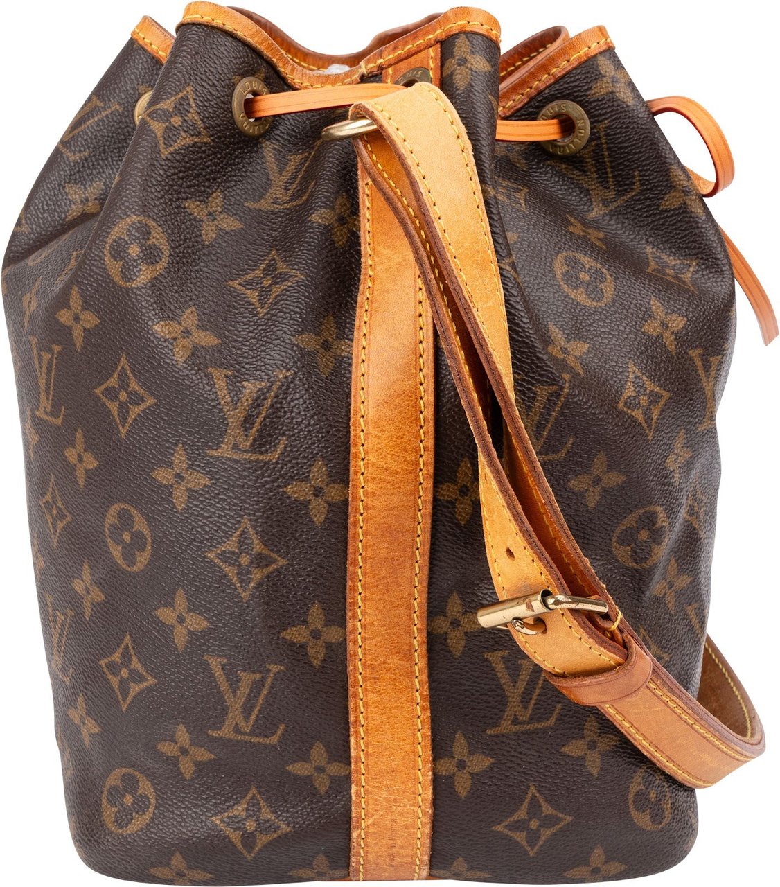 Louis Vuitton Monogram Canvas Sac Noé Petit Shoulder Bag Bruin
