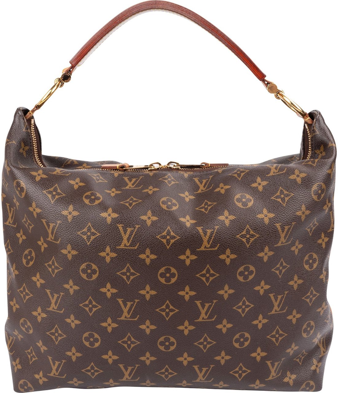 Louis Vuitton Monogram Canvas Sully MM Shoulder Bag Bruin