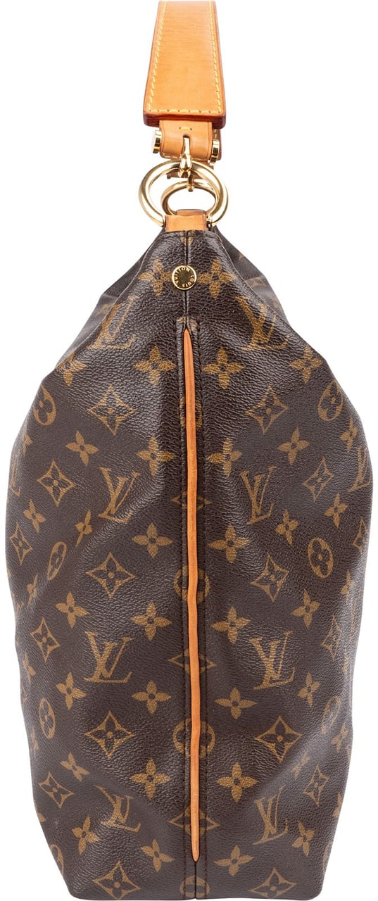Louis Vuitton Monogram Canvas Sully MM Shoulder Bag Bruin