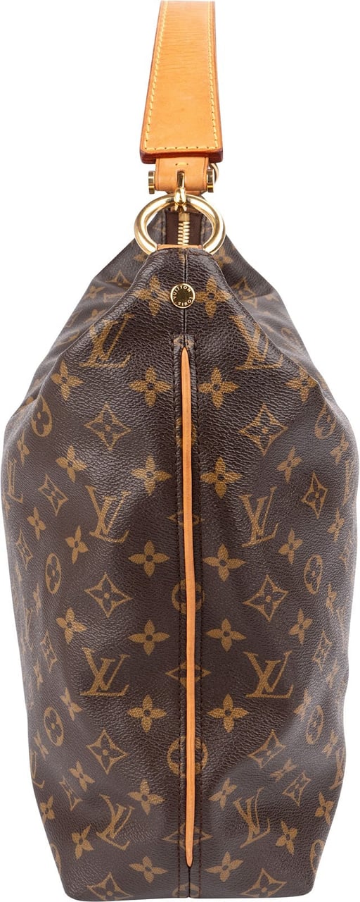 Louis Vuitton Monogram Canvas Sully MM Shoulder Bag Bruin