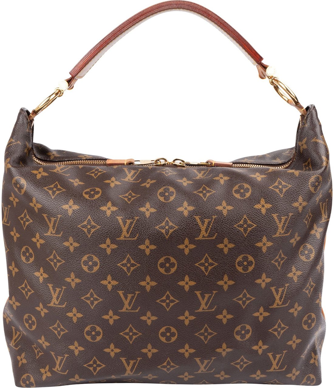 Louis Vuitton Monogram Canvas Sully MM Shoulder Bag Bruin