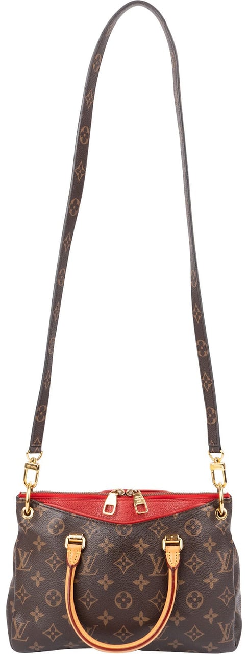 Louis Vuitton Monogram Canvas Pallas BB Handbag Bruin