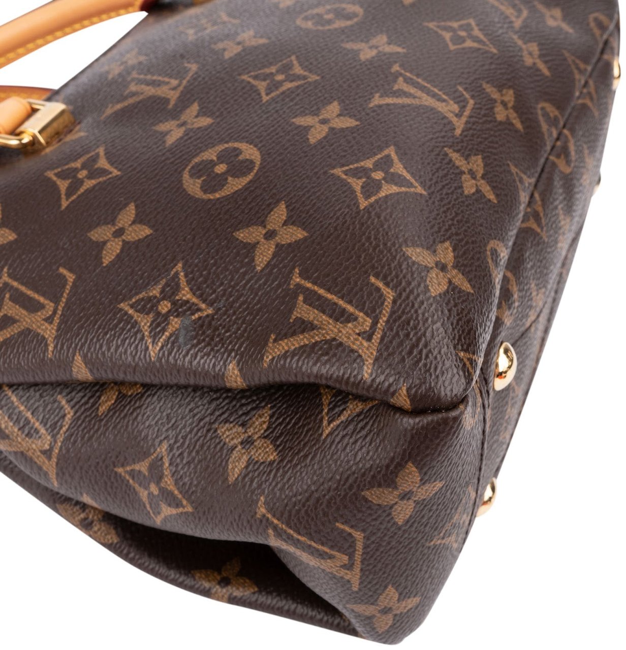 Louis Vuitton Monogram Canvas Pallas BB Handbag Bruin
