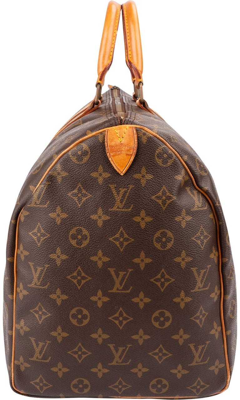 Louis Vuitton Monogram Canvas Keepall 50 Travel Bag Bruin