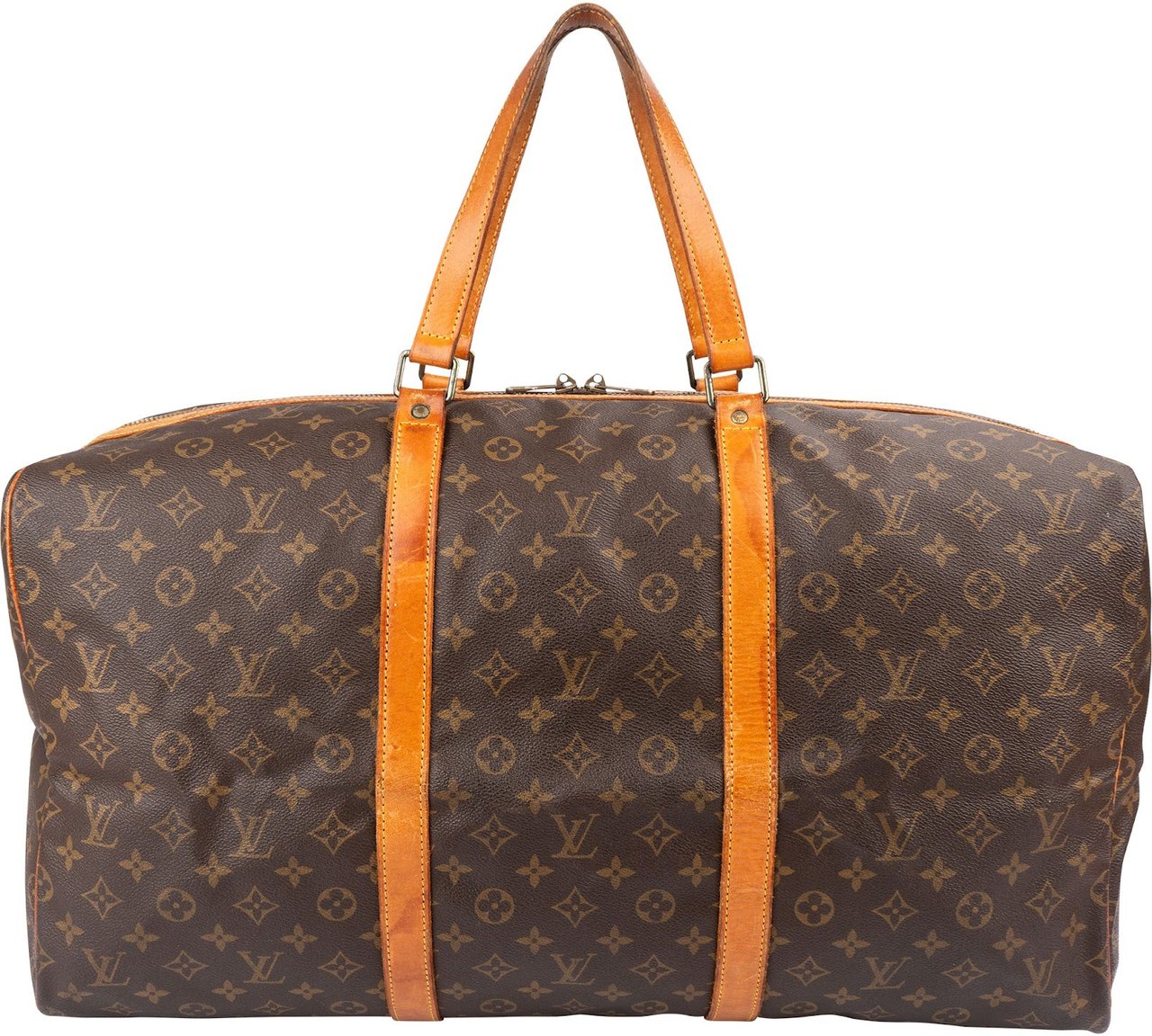 Louis Vuitton Monogram Canvas Sac Souple Handbag Bruin
