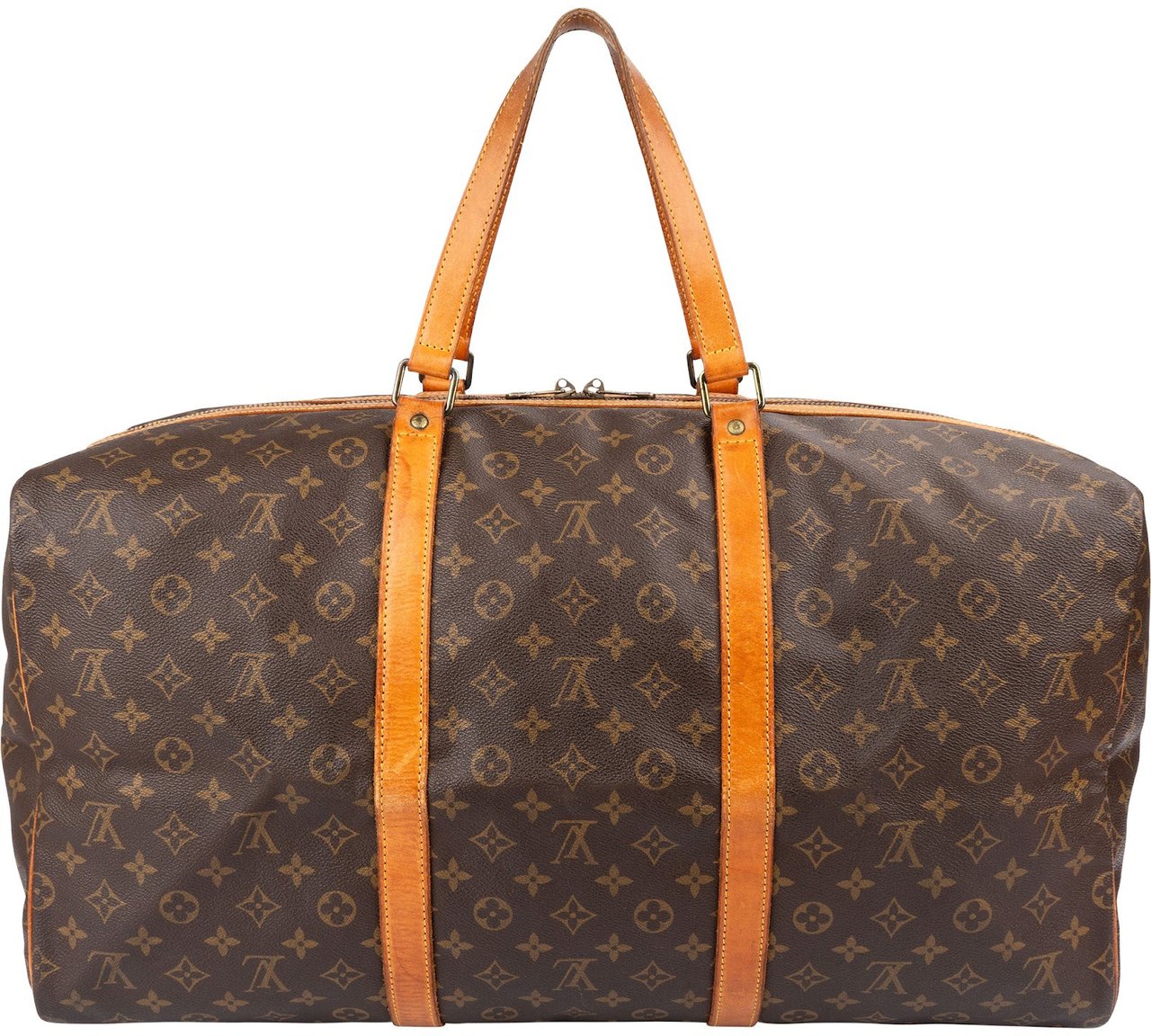 Louis Vuitton Monogram Canvas Sac Souple Handbag Bruin