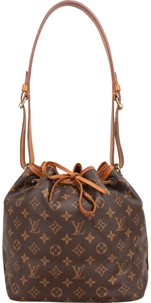 Louis Vuitton Monogram Canvas Sac Noé Petit Shoulder Bag Bruin