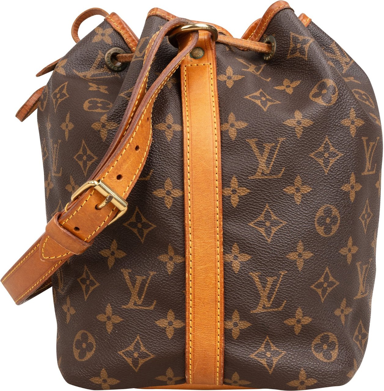 Louis Vuitton Monogram Canvas Sac Noé Petit Shoulder Bag Bruin