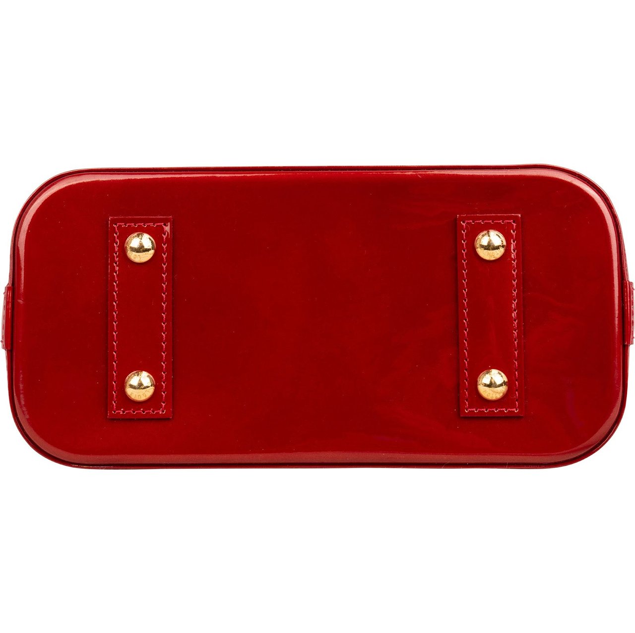 Louis Vuitton Monogram Vernis Alma BB Handbag Rood