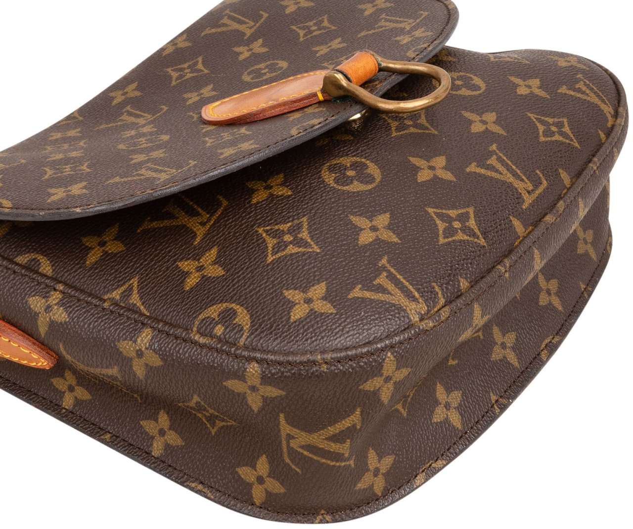 Louis Vuitton Monogram Canvas Saint Cloud GM Crossbody Bag Bruin