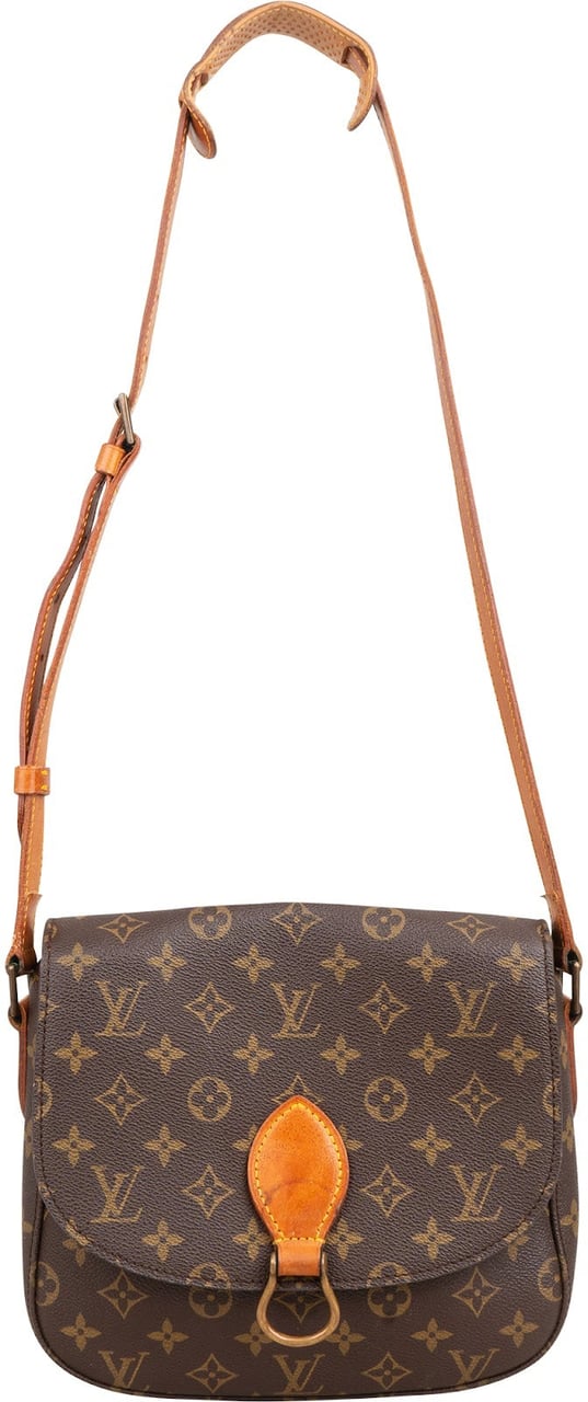Louis Vuitton Monogram Canvas Saint Cloud GM Crossbody Bag Bruin