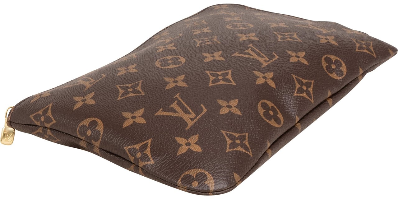 Louis Vuitton Monogram Canvas Etui Voyageur PM Clutch Bruin