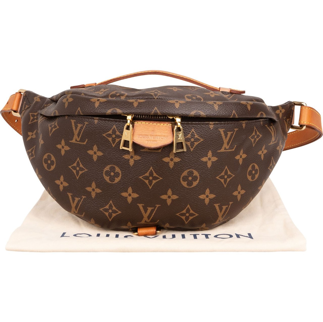 Louis Vuitton Monogram Canvas Bumbag Crossbody Bag Bruin