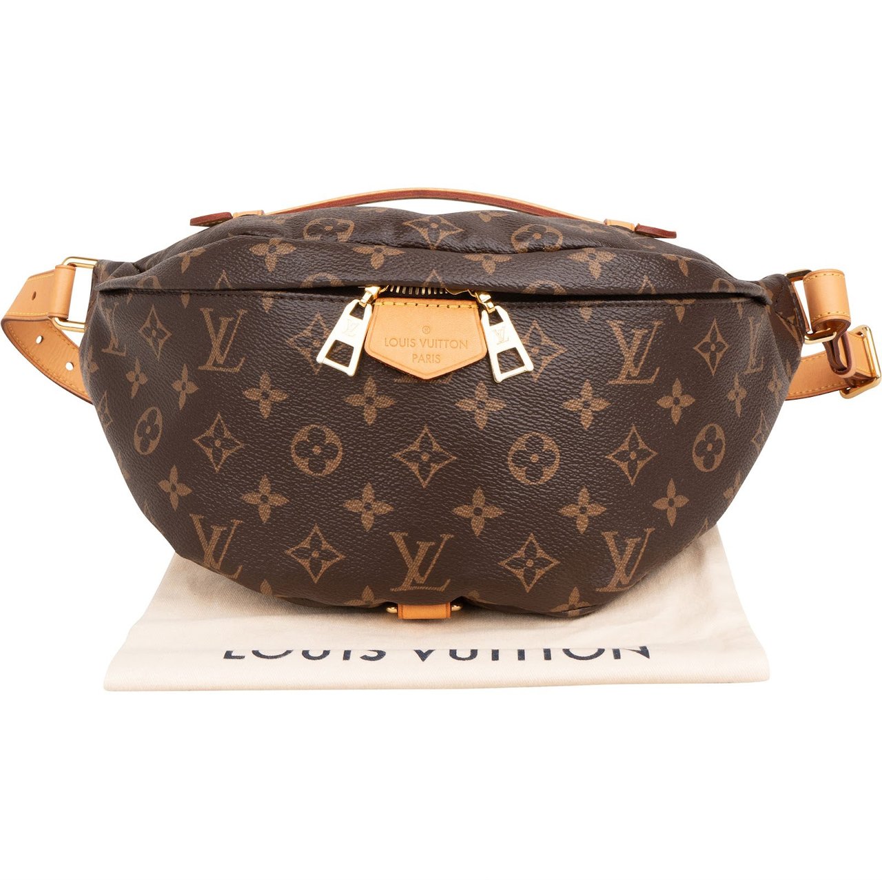 Louis Vuitton Monogram Canvas Bumbag Crossbody Bag Bruin