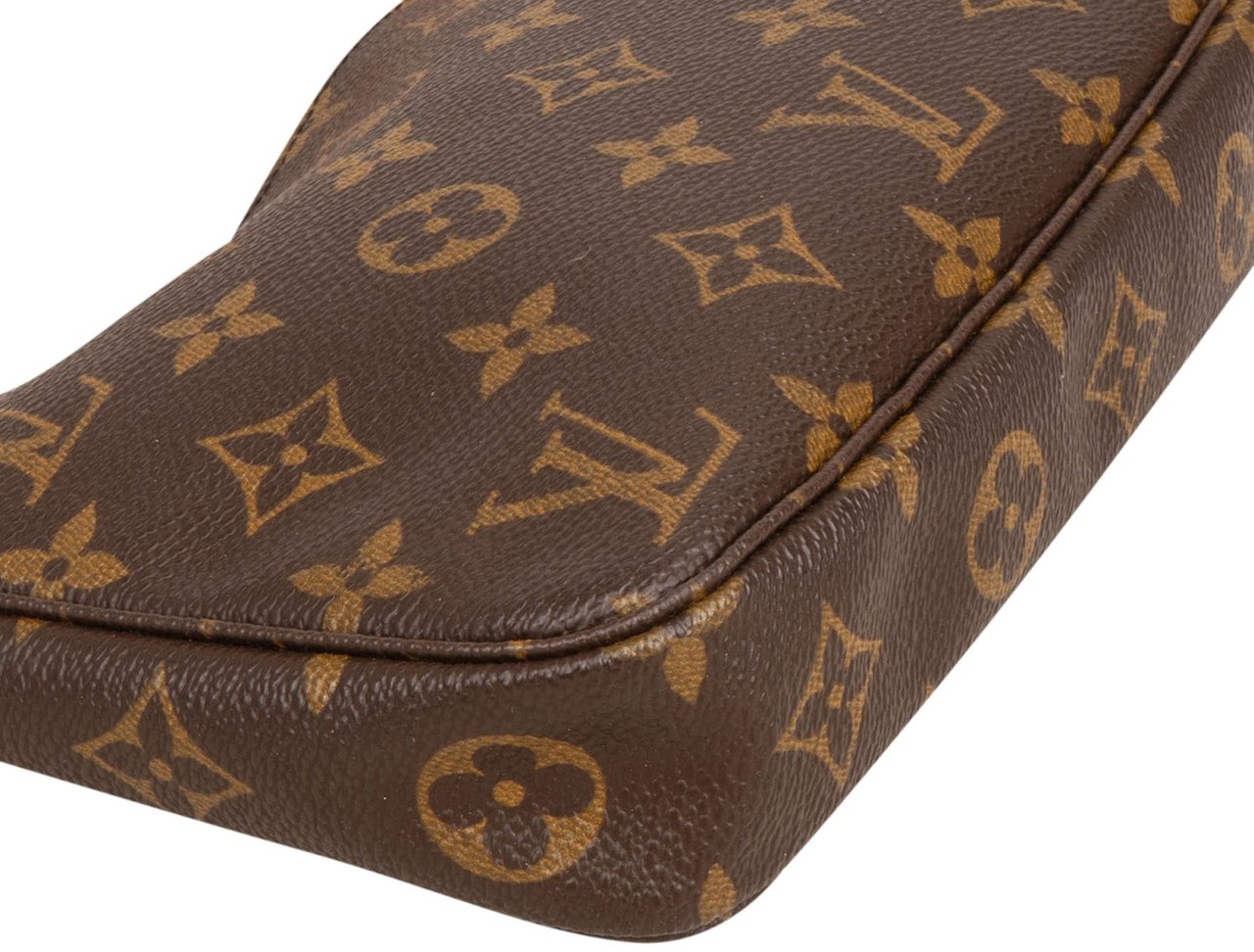 Louis Vuitton Monogram Canvas Pochette Accessoires Handbag Bruin