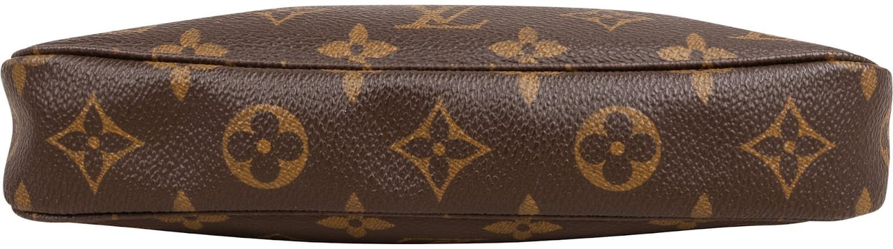 Louis Vuitton Monogram Canvas Pochette Accessoires Handbag Bruin