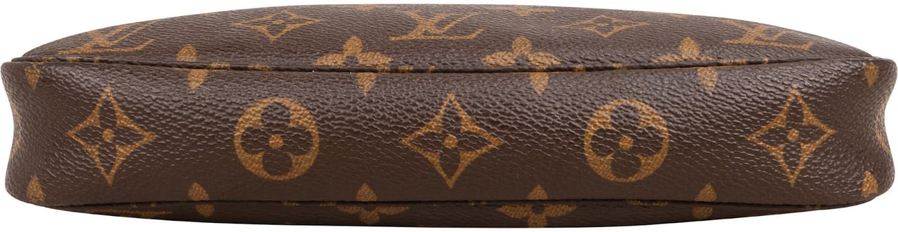 Louis Vuitton Monogram Canvas Pochette Accessoires Handbag Bruin